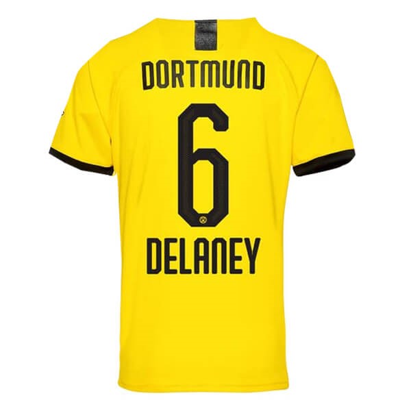 Tailandia Replicas Camiseta Borussia Dortmund NO.6 Delaney 1ª 2019/20 Amarillo